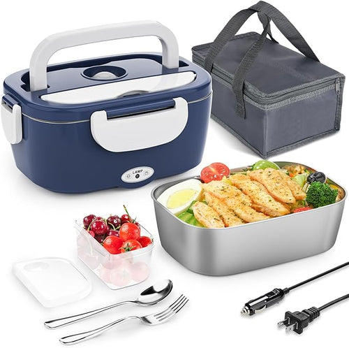 Glacière & Chauffe-Plat Portable 20L – Froid ET Chaud, 12V/220V