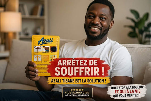 3 SACHETS À 12900FRS AZALI TISANE: Action Rapide Efficacité Prouvée