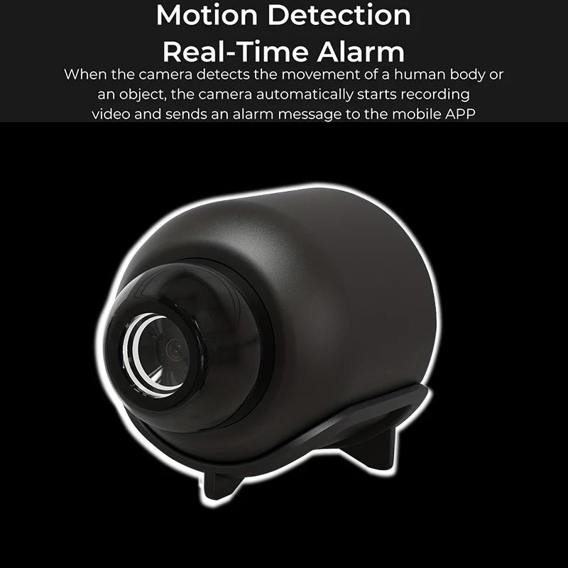 Mini Caméra de Surveillance X5 1080P – Sécurisez Votre Maison à Distance