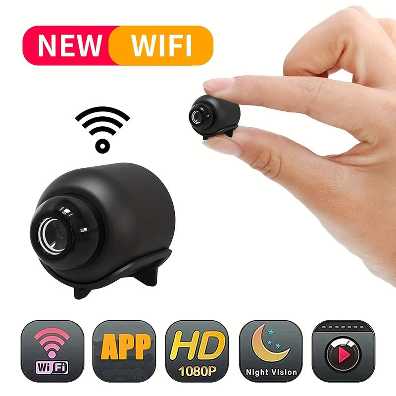 Mini Caméra de Surveillance X5 1080P – Sécurisez Votre Maison à Distance