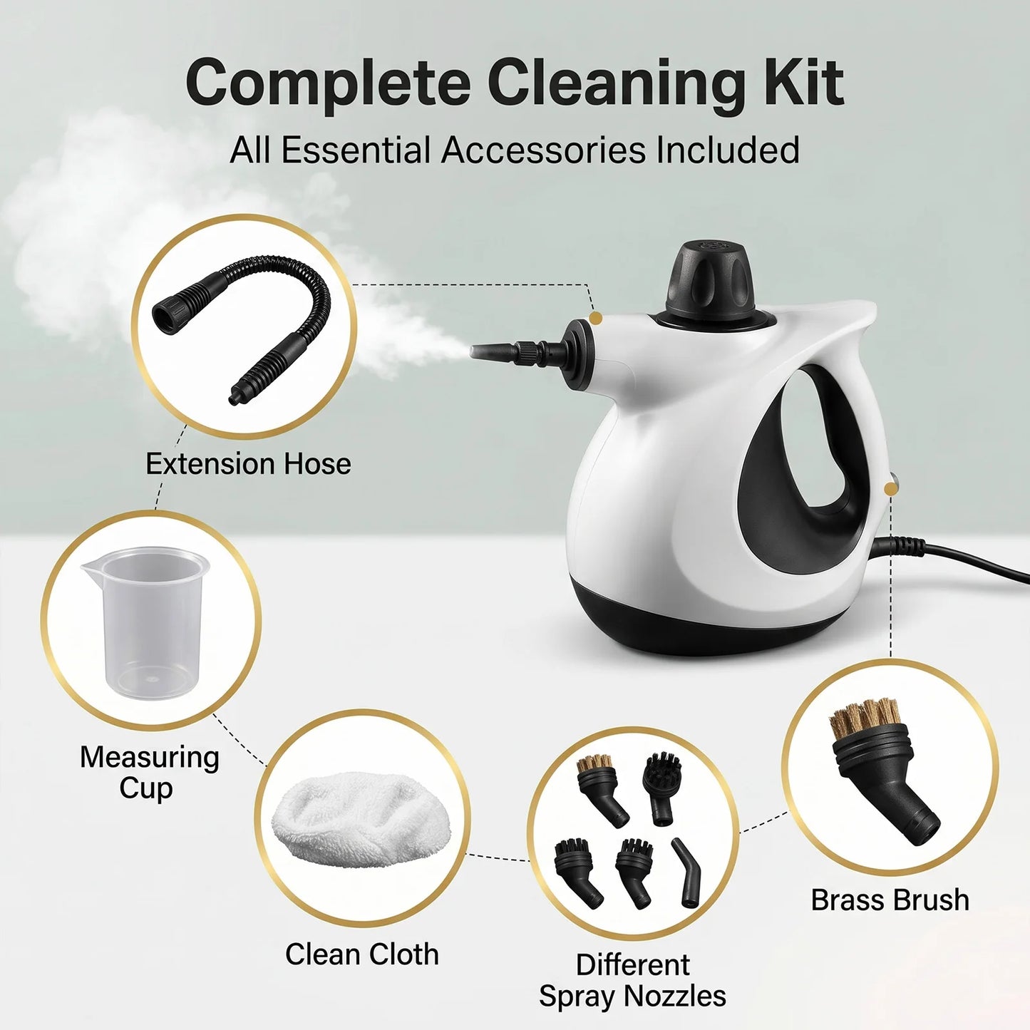 Nettoyeur Vapeur Haute Pression – Fini les Taches et les Microbes en Quelques Secondes