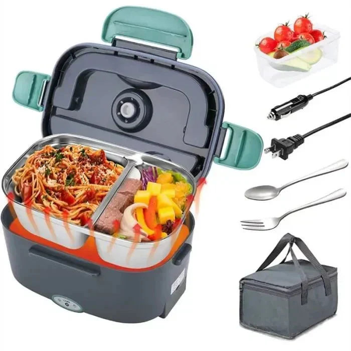 Glacière & Chauffe-Plat Portable 20L – Froid ET Chaud, 12V/220V